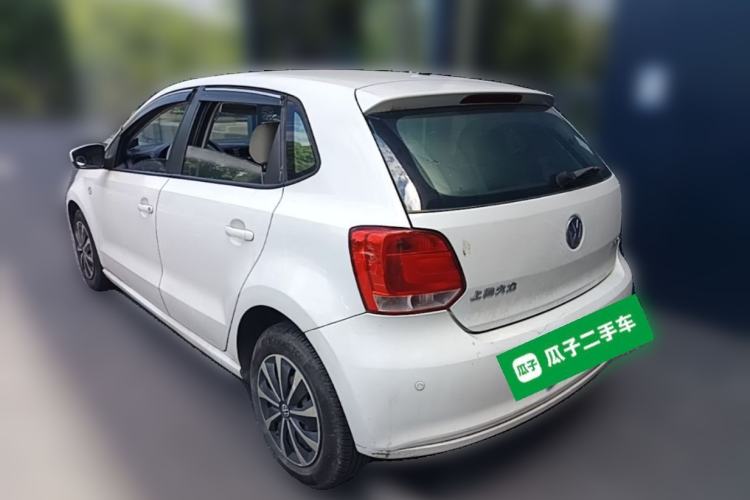 Used Volkswagen Polo 2011 1.4L Manual ZhiLe Edition Rear Left 45 Deg