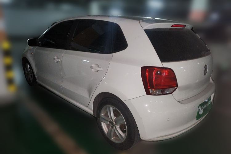 Used Volkswagen Polo 2011 1.6L Automatic ZhiShang Version Rear Left 45 Deg