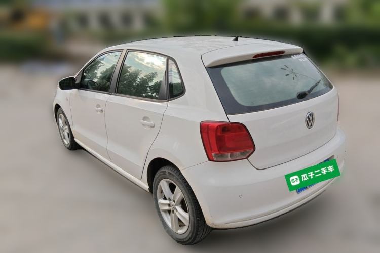 Used Volkswagen Polo 2011 1.6L Manual ZhiShang Edition Rear Left 45 Deg