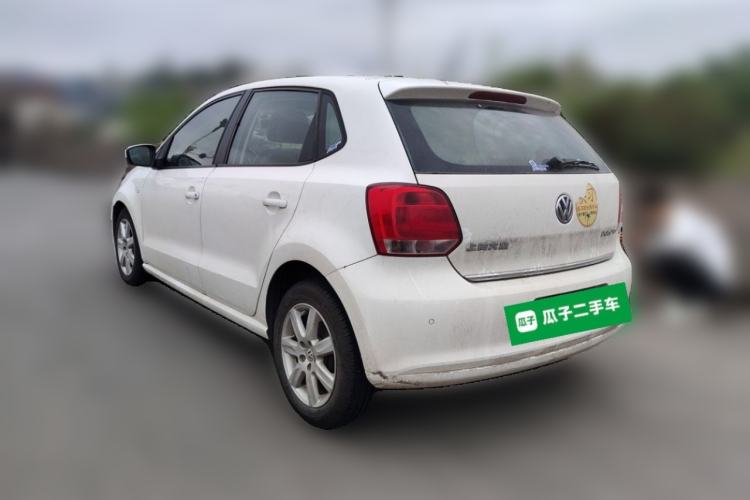 Used Volkswagen Polo 2011 1.6L Automatic ZhiShang Version Rear Left 45 Deg