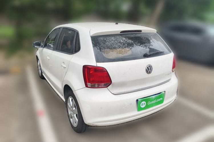 Used Volkswagen Polo 2011 1.6L Automatic ZhiKu Edition Rear Left 45 Deg