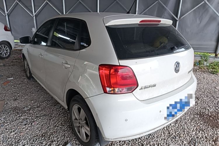 Used Volkswagen Polo 2011 1.6L Automatic ZhiShang Version Rear Left 45 Deg