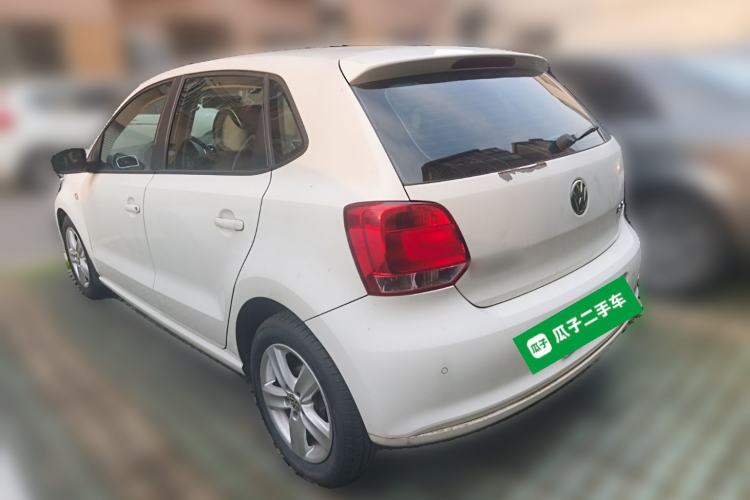 Used Volkswagen Polo 2011 1.4L Manual ZhiShang Edition Rear Left 45 Deg