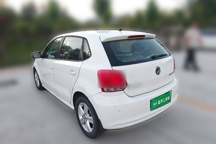 Used Volkswagen Polo 2011 1.6L Automatic ZhiKu Edition Rear Left 45 Deg