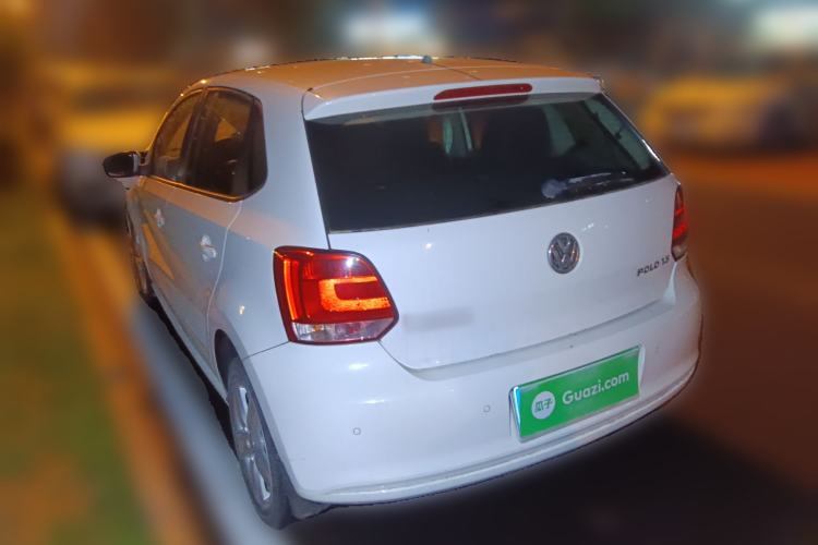 Used Volkswagen Polo 2011 1.6L Manual ZhiShang Edition Rear Left 45 Deg