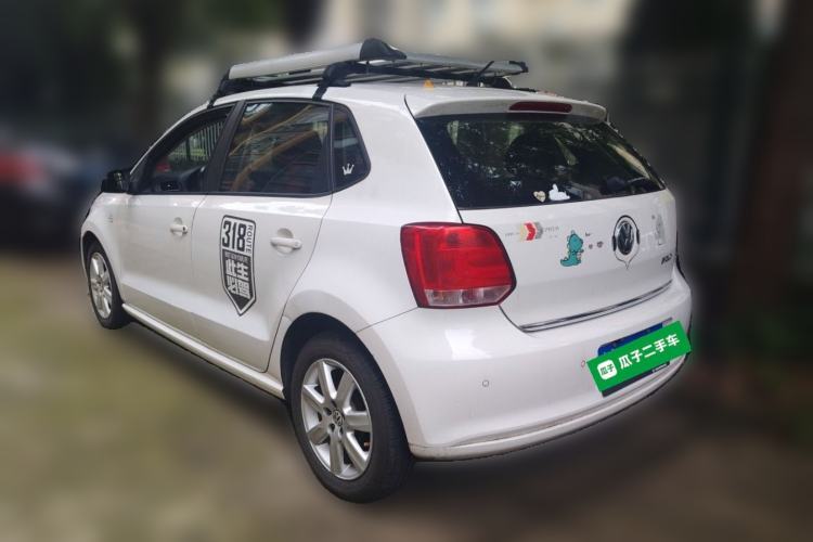 Used Volkswagen Polo 2011 1.6L Automatic ZhiKu Edition Rear Left 45 Deg