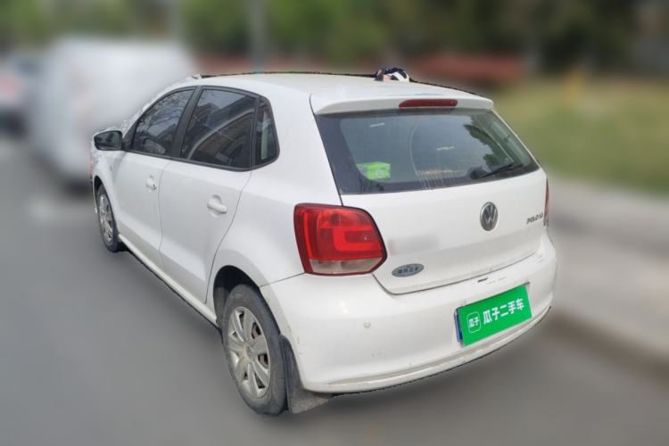 Used Volkswagen Polo 2011 1.4L Manual ZhiLe Edition Rear Left 45 Deg