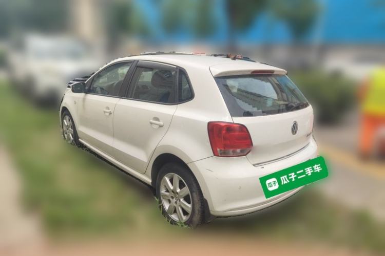 Used Volkswagen Polo 2011 1.6L Automatic ZhiKu Edition Rear Left 45 Deg