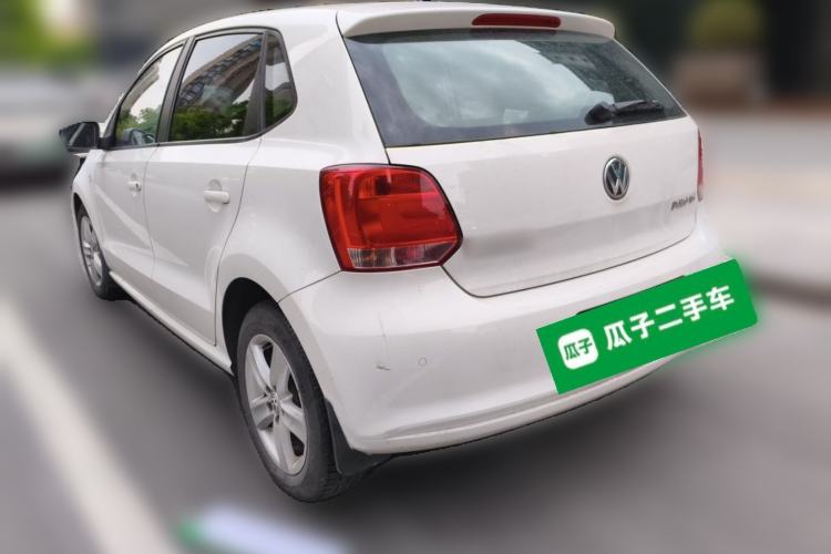 Used Volkswagen Polo 2011 1.6L Automatic ZhiShang Version Rear Left 45 Deg