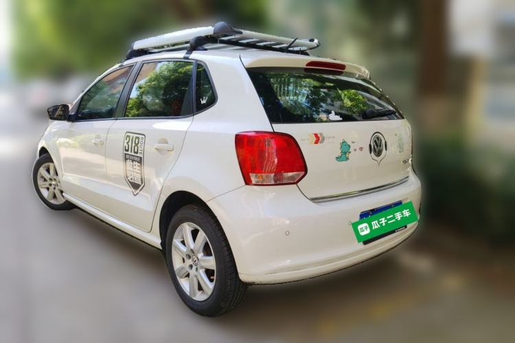 Used Volkswagen Polo 2011 1.6L Automatic ZhiKu Edition Rear Left 45 Deg
