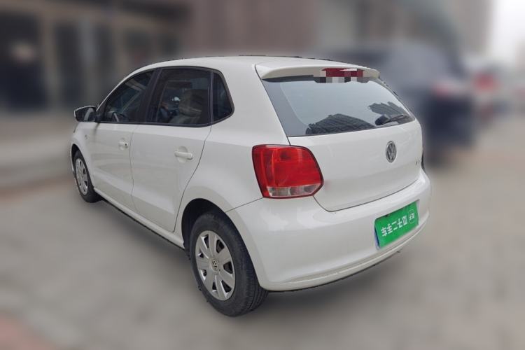 Used Volkswagen Polo 2011 1.4L Manual ZhiLe Edition Rear Left 45 Deg