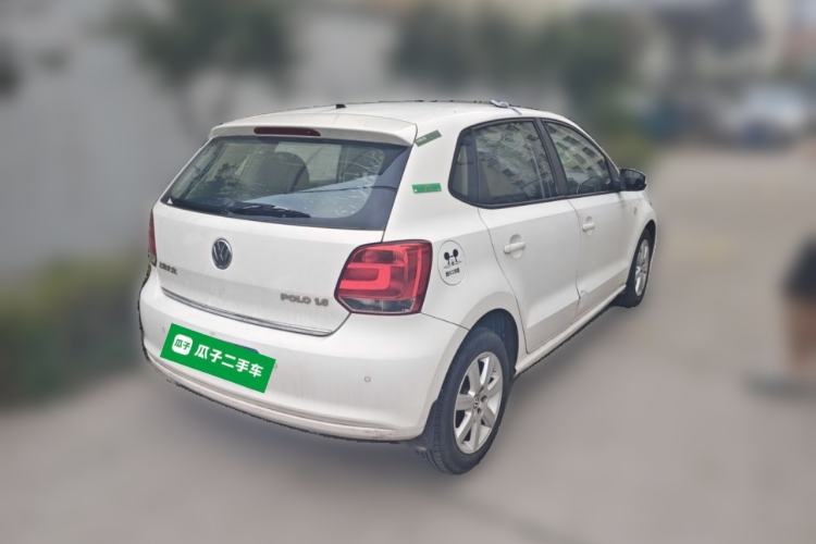 Used Volkswagen Polo 2011 1.6L Automatic ZhiKu Edition Rear Right 45 Deg