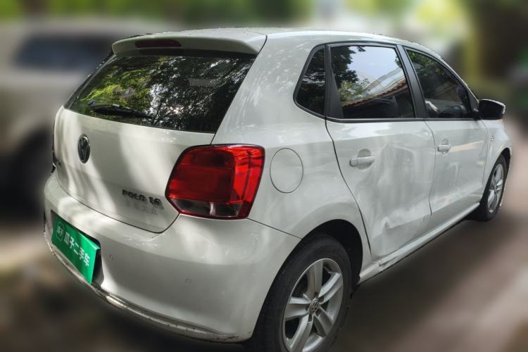Used Volkswagen Polo 2011 1.6L Automatic ZhiShang Version Rear Right 45 Deg