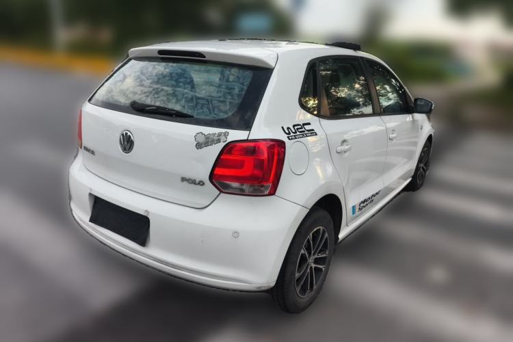 Used Volkswagen Polo 2011 1.4L Manual ZhiLe Edition Rear Right 45 Deg