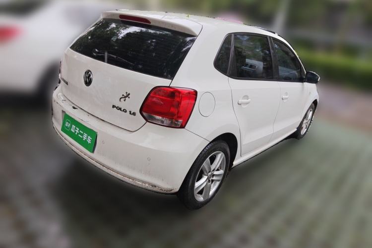 Used Volkswagen Polo 2011 1.6L Manual ZhiShang Edition Rear Right 45 Deg