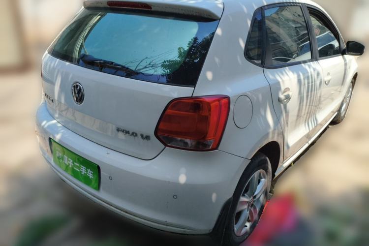 Used Volkswagen Polo 2011 1.6L Automatic ZhiShang Version Rear Right 45 Deg