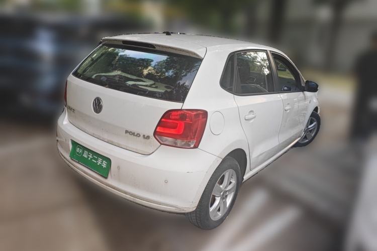 Used Volkswagen Polo 2011 1.6L Automatic ZhiShang Version Rear Right 45 Deg