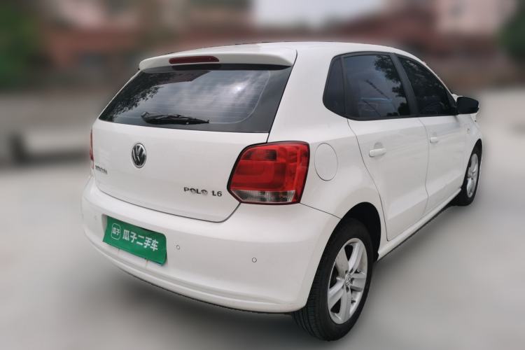 Used Volkswagen Polo 2011 1.6L Manual ZhiShang Edition Rear Right 45 Deg