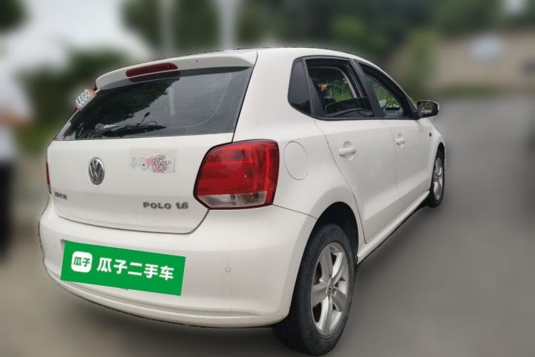 Used Volkswagen Polo 2011 1.6L Automatic ZhiShang Version Rear Right 45 Deg
