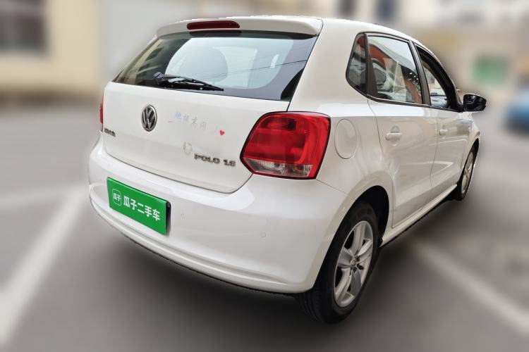 Used Volkswagen Polo 2011 1.6L Manual ZhiShang Edition Rear Right 45 Deg