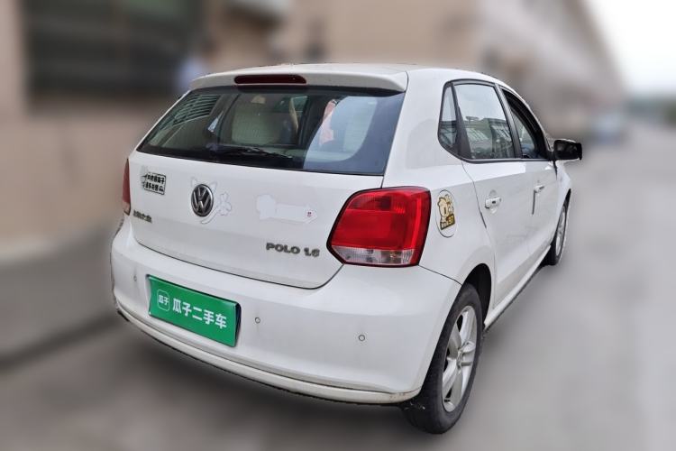 Used Volkswagen Polo 2011 1.6L Automatic ZhiShang Version Rear Right 45 Deg