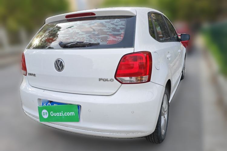 Used Volkswagen Polo 2011 1.4L Automatic ZhiShang Version Rear Right 45 Deg