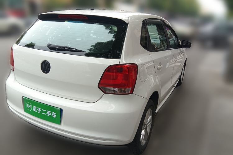 Used Volkswagen Polo 2011 1.4L Manual ZhiLe Edition Rear Right 45 Deg