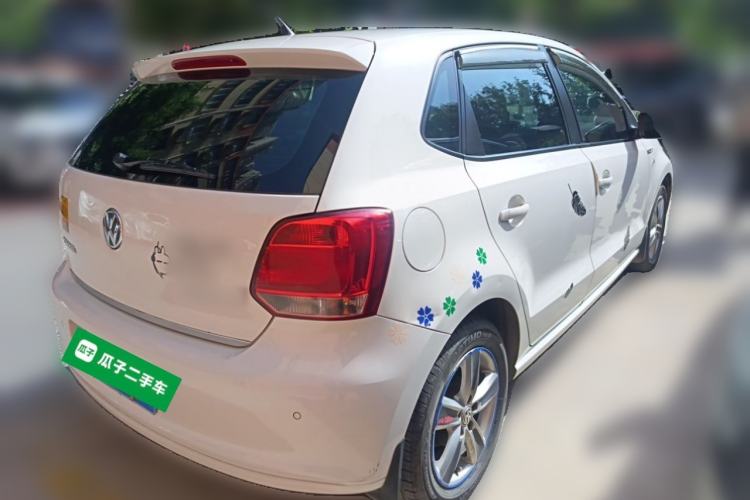 Used Volkswagen Polo 2011 1.6L Manual ZhiShang Edition Rear Right 45 Deg