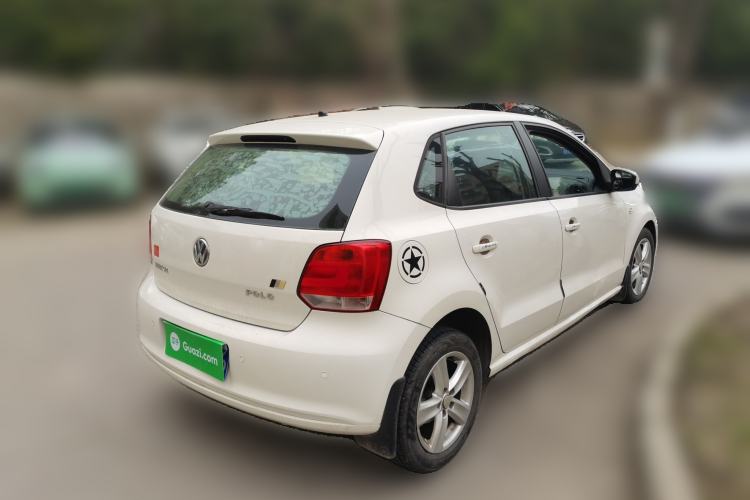 Used Volkswagen Polo 2011 1.4L Manual ZhiLe Edition Rear Right 45 Deg