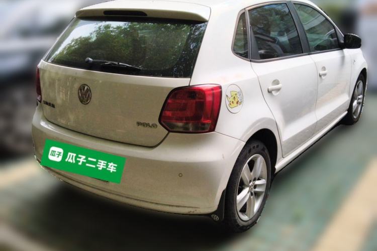 Used Volkswagen Polo 2011 1.6L Manual ZhiShang Edition Rear Right 45 Deg