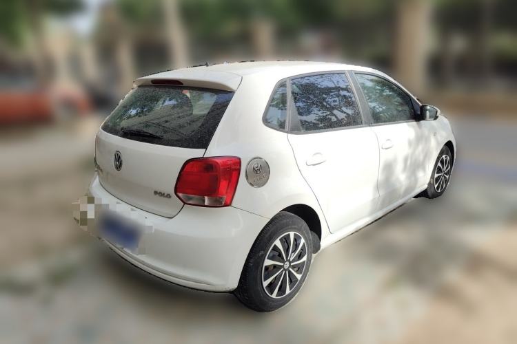 Used Volkswagen Polo 2011 1.4L Manual ZhiLe Edition Rear Right 45 Deg