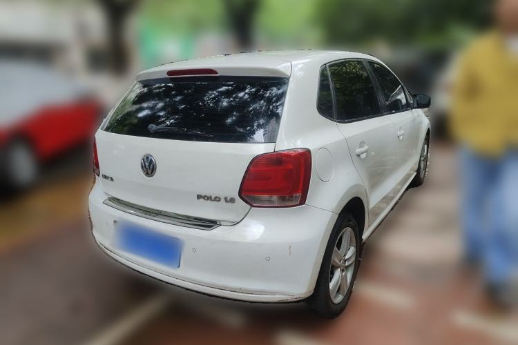 Used Volkswagen Polo 2011 1.6L Automatic ZhiShang Version Rear Right 45 Deg