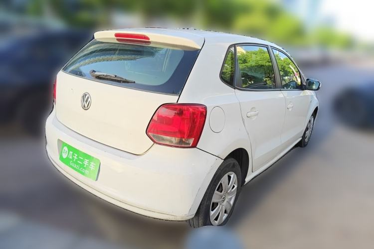Used Volkswagen Polo 2011 1.4L Manual ZhiLe Edition Rear Right 45 Deg