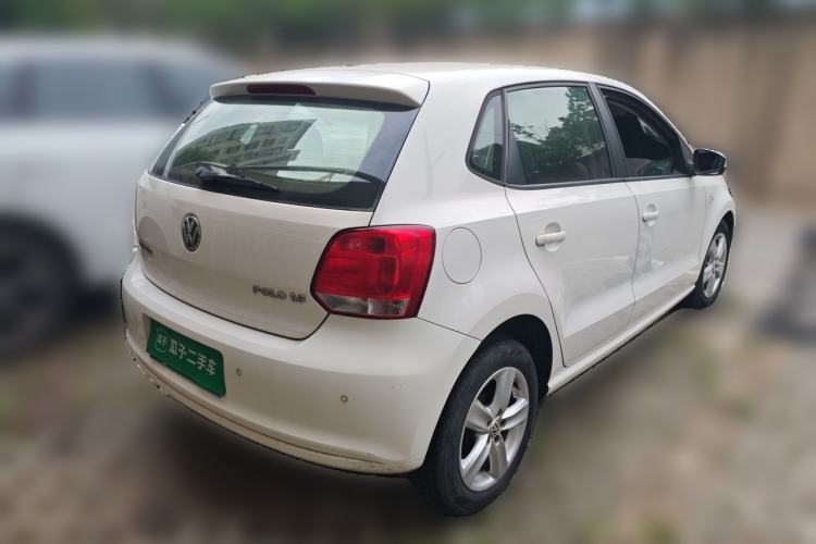 Used Volkswagen Polo 2011 1.6L Manual ZhiShang Edition Rear Right 45 Deg