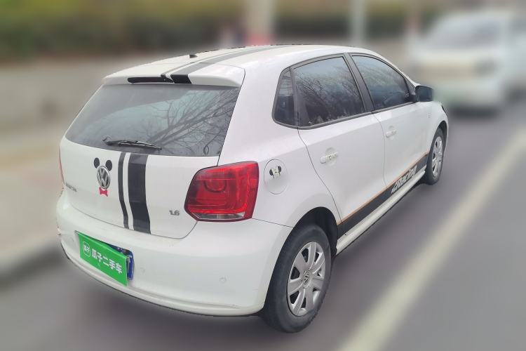 Used Volkswagen Polo 2011 1.4L Manual ZhiLe Edition Rear Right 45 Deg