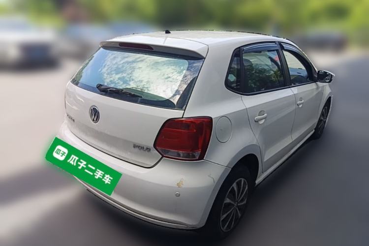 Used Volkswagen Polo 2011 1.4L Manual ZhiLe Edition Rear Right 45 Deg