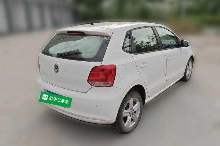 Used Volkswagen Polo 2011 1.6L Manual ZhiShang Edition Rear Right 45 Deg