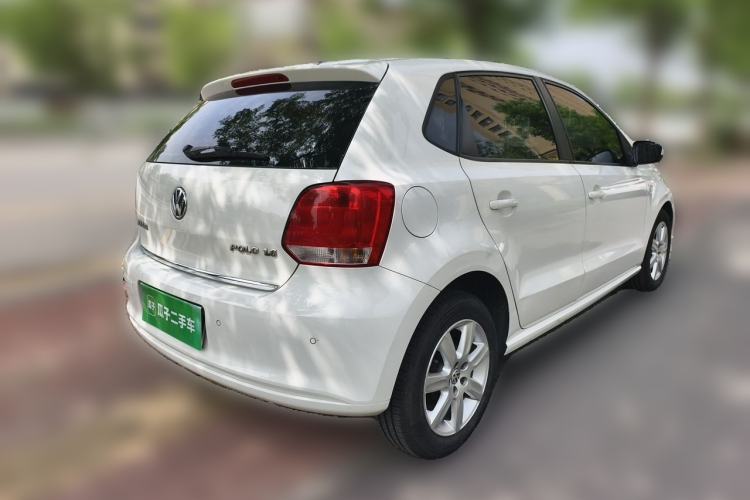 Used Volkswagen Polo 2011 1.6L Automatic ZhiKu Edition Rear Right 45 Deg