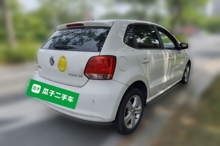 Used Volkswagen Polo 2011 1.6L Manual ZhiShang Edition Rear Right 45 Deg