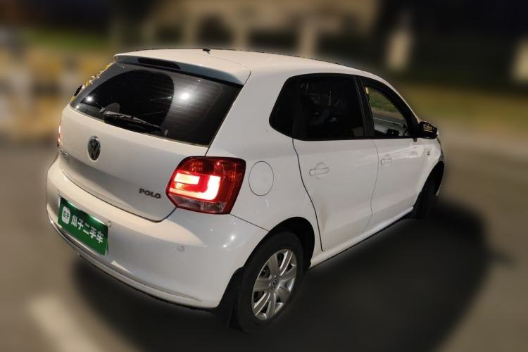 Used Volkswagen Polo 2011 1.4L Manual ZhiLe Edition Rear Right 45 Deg