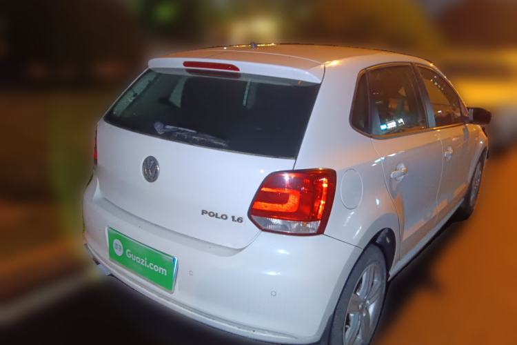 Used Volkswagen Polo 2011 1.6L Manual ZhiShang Edition Rear Right 45 Deg