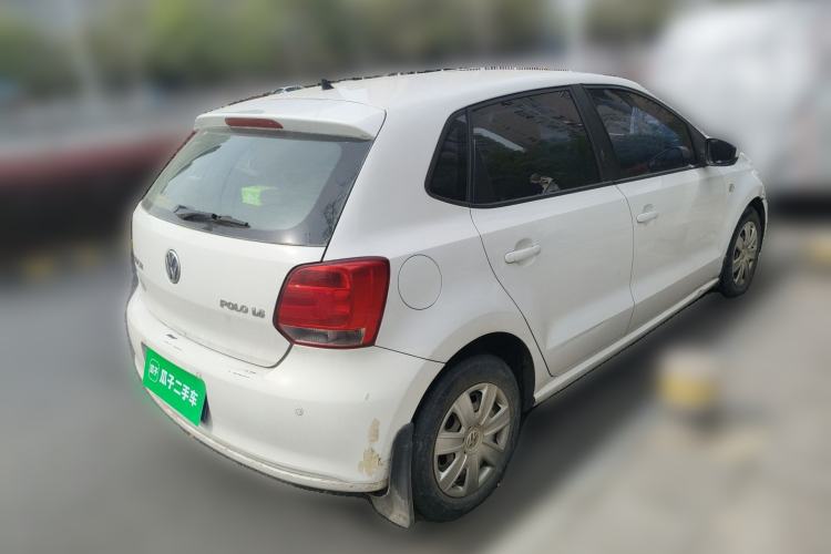 Used Volkswagen Polo 2011 1.4L Manual ZhiLe Edition Rear Right 45 Deg