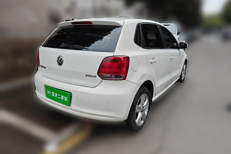 Used Volkswagen Polo 2011 1.4L Manual ZhiShang Edition Rear Right 45 Deg