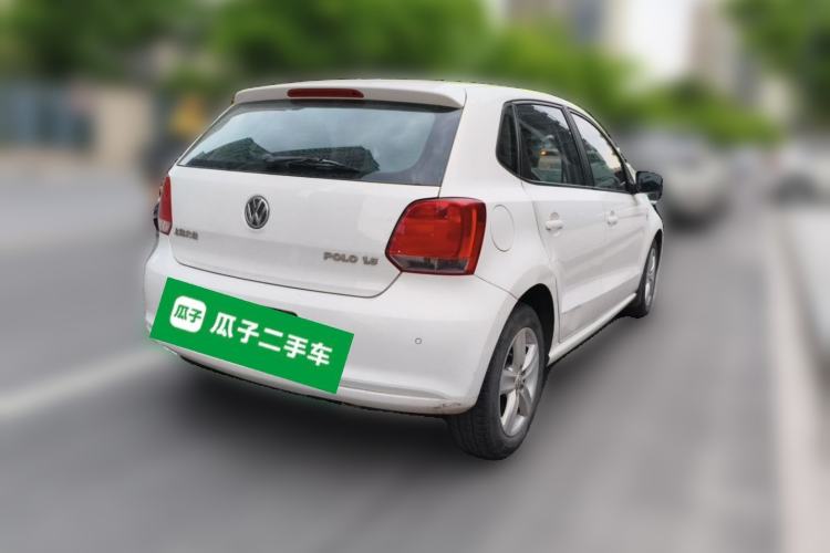 Used Volkswagen Polo 2011 1.6L Automatic ZhiShang Version Rear Right 45 Deg