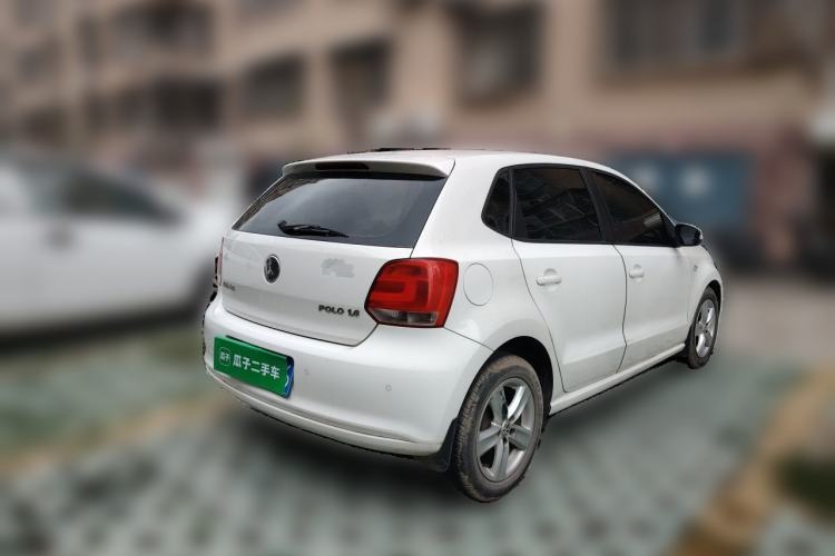 Used Volkswagen Polo 2011 1.6L Manual ZhiShang Edition Rear Right 45 Deg