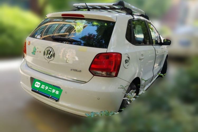 Used Volkswagen Polo 2011 1.6L Automatic ZhiKu Edition Rear Right 45 Deg