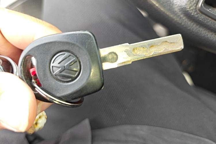 Used Volkswagen Polo 2011 1.4L Manual ZhiLe Edition Vehicle Key