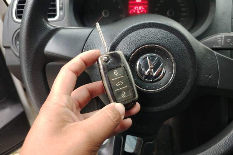 Used Volkswagen Polo 2011 1.6L Manual ZhiShang Edition Vehicle Key