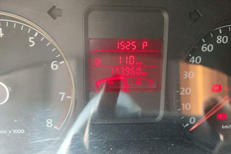 Used Volkswagen Polo 2011 1.4L Automatic ZhiCool Edition Odometer Close Up