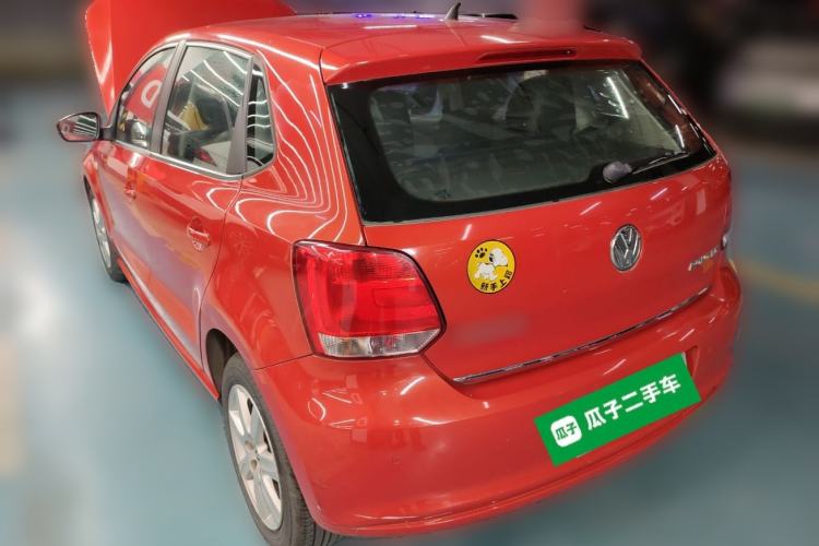 Used Volkswagen Polo 2011 1.6L Automatic ZhiKu Edition Rear Left 45 Deg